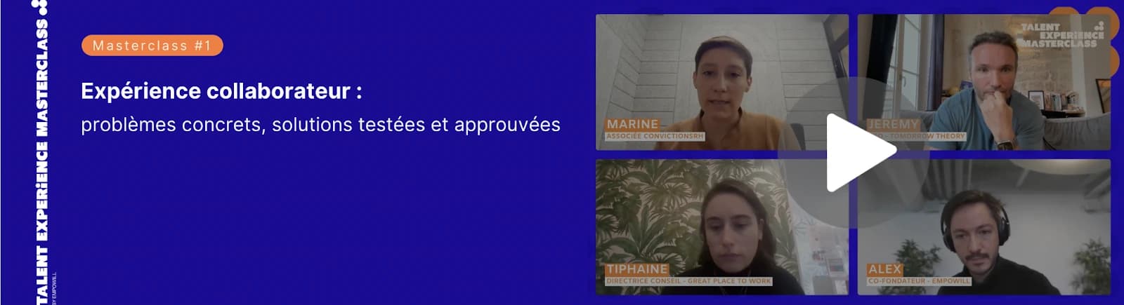 Experience collaborateur replay