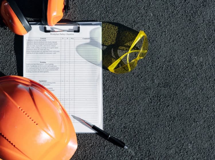 checklist pour n'oublier aucune vérification