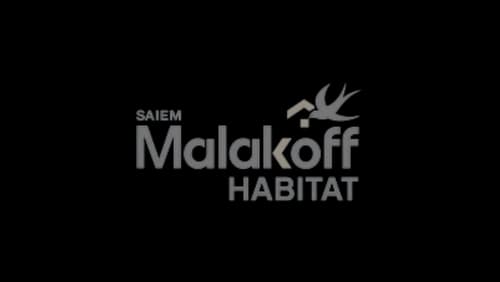 Logo malakoff habitat gris