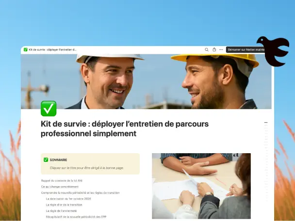 Entretien de Parcours Professionnel (EPP) : la boîte à outils complète !