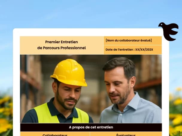 1er entretien de parcours professionnel : la trame à suivre