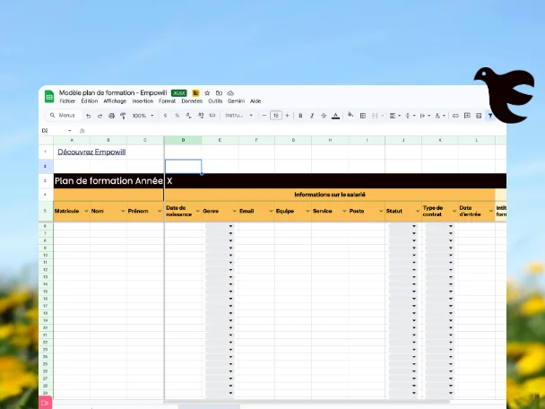 Modèle de plan de formation et conseils clés