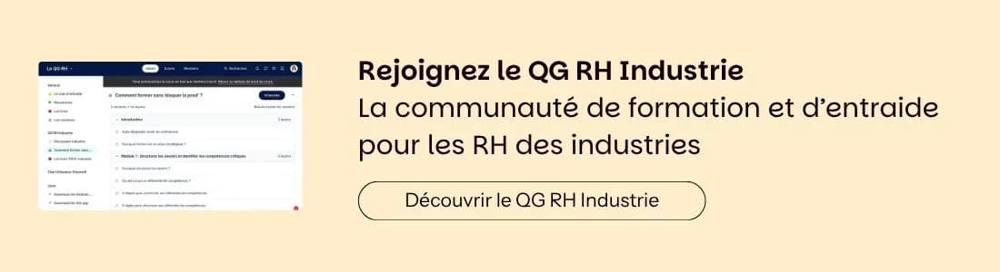 qg rh iNDUSTRIE COMMUNAUTÉ ET FORMATIONS POUR LES RH DES INDUSTRIES