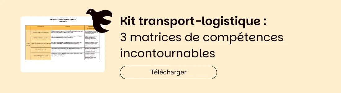 référentiels de compétences transport logistique exemples