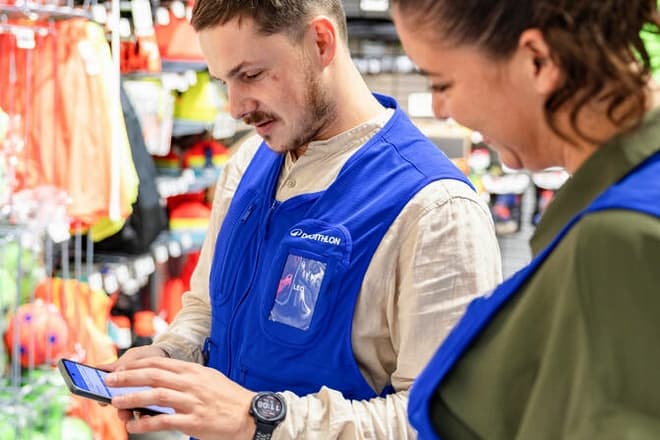 decathlon vendeur