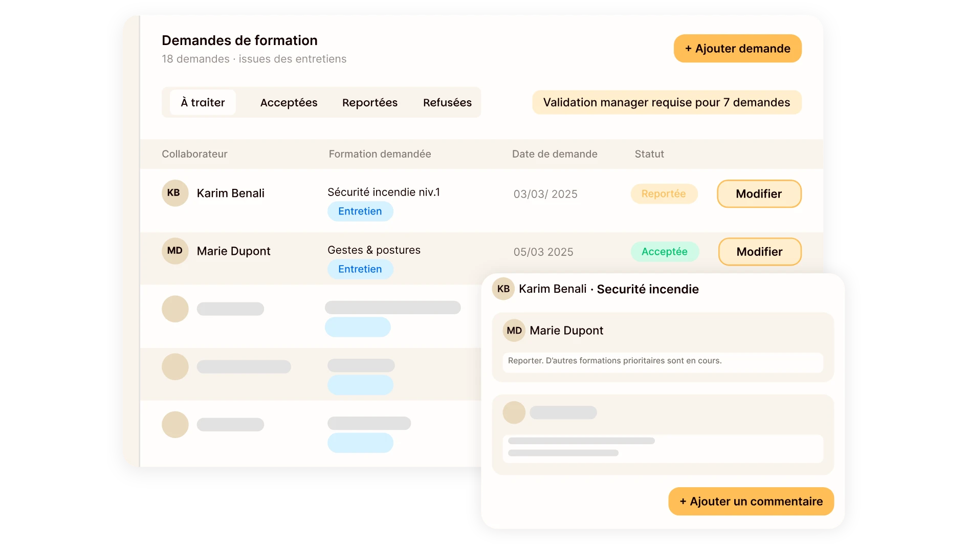 Recueil et arbitrage intelligents des besoins de formation